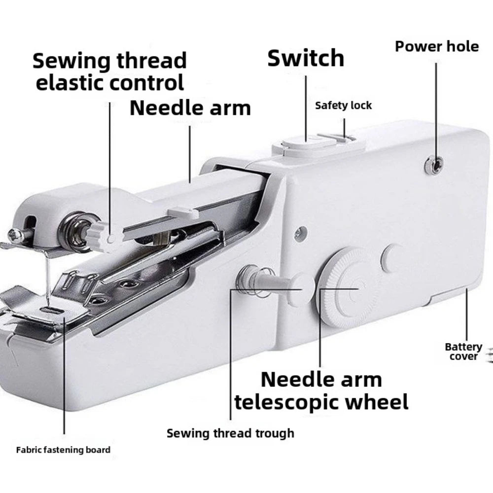 Mini Handheld Sewing Machine